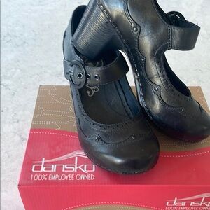 Black Mary Jane Heels